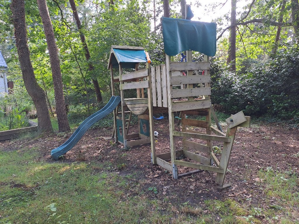 Wickey stormflyer speeltoestel, Kinderen en Baby's, Speelgoed | Buiten | Speeltoestellen, Ophalen, Gebruikt, Schommel