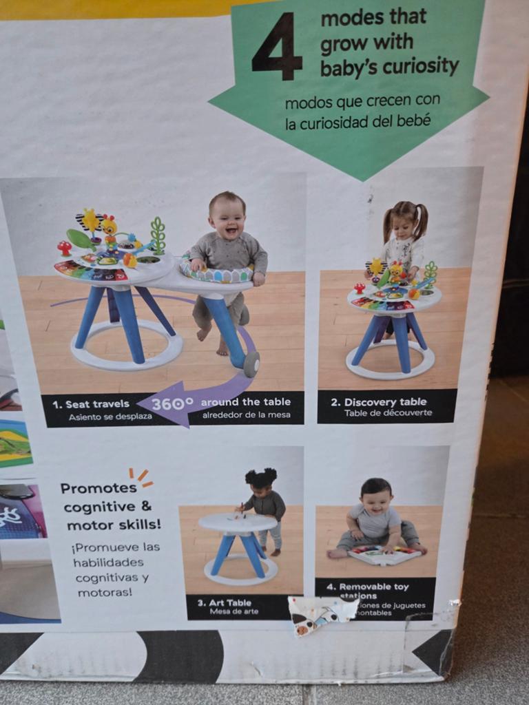 Activiteitentafel en loophulp, Ophalen