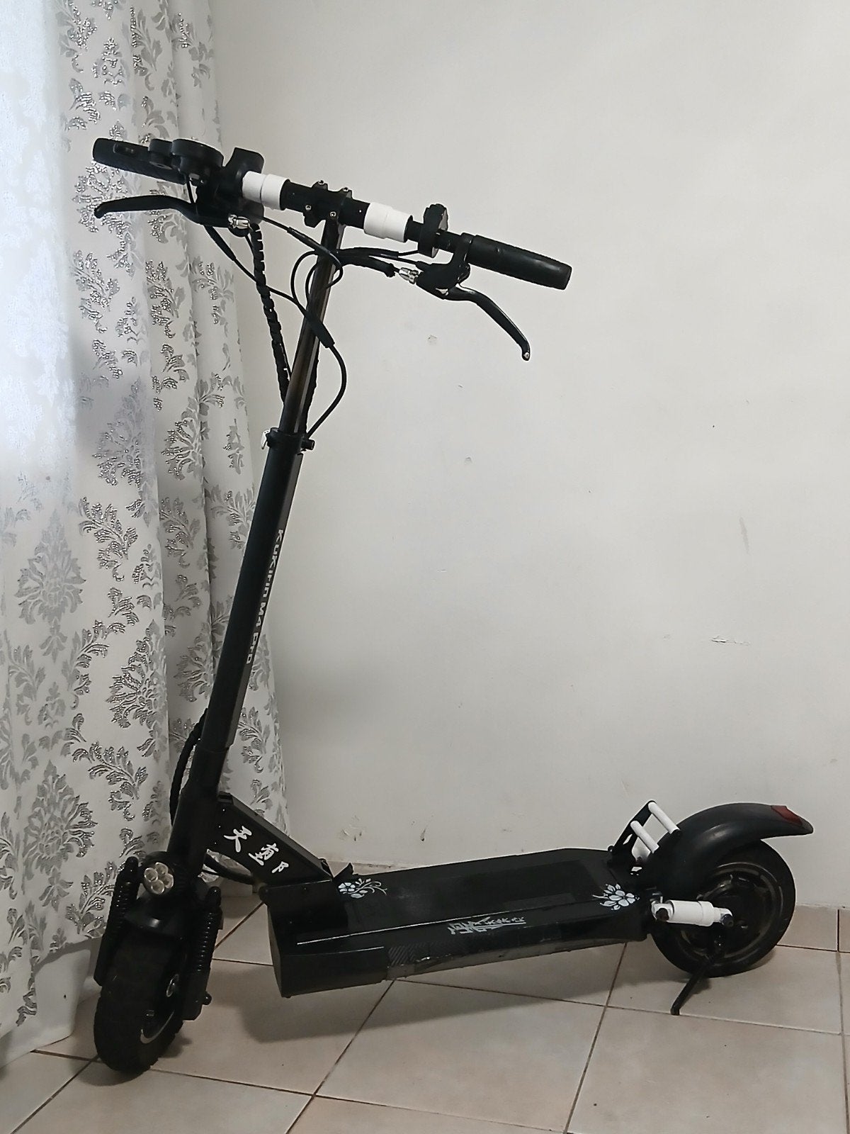 Elektrische step kukirin m4 pro, Ophalen