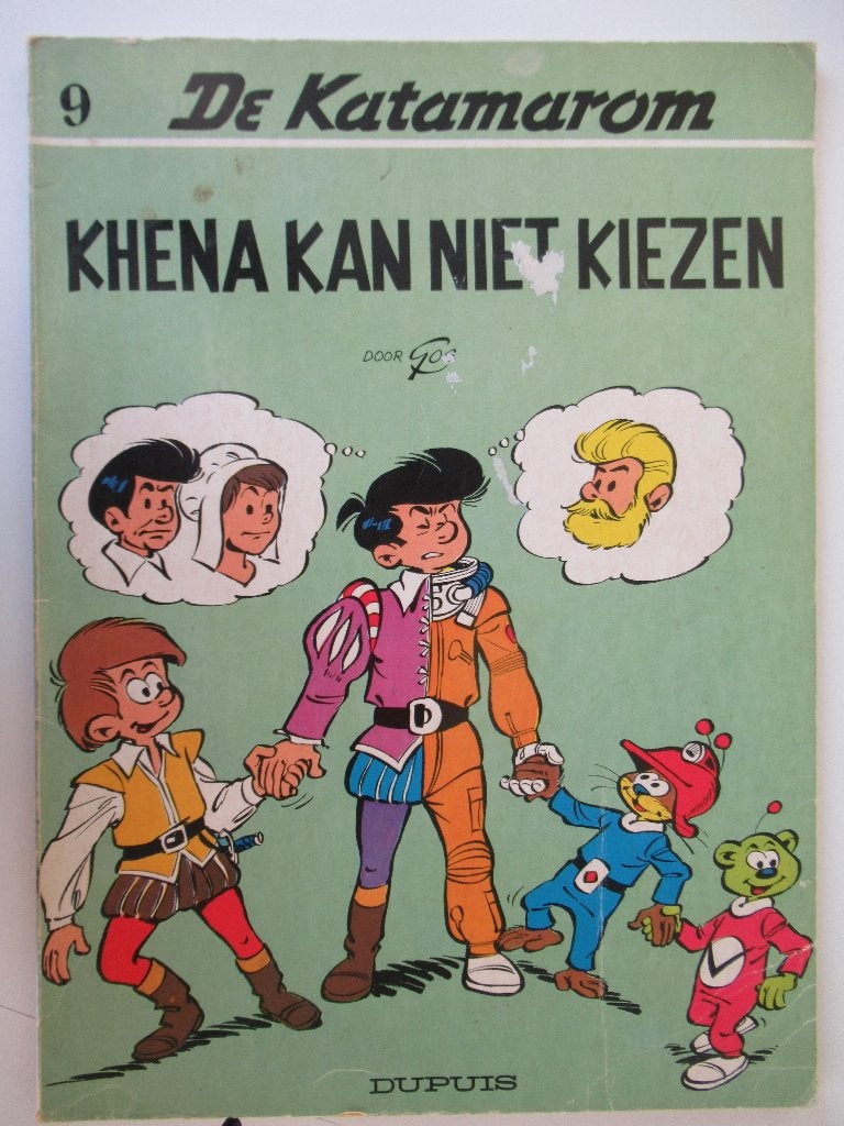 de katamarom...nr.9...khena kan niet kiezen..........1st, Boeken, Ophalen of Verzenden, Gelezen