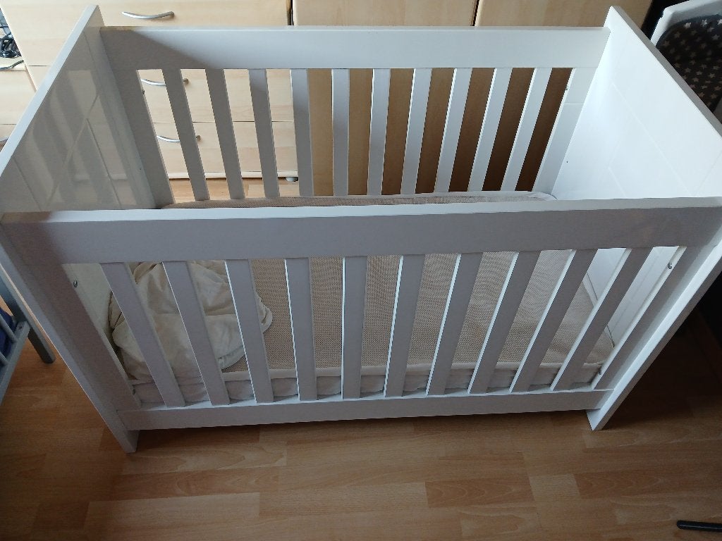 babybed bopita, Kinderen en Baby's, Ophalen, Zo goed als nieuw, Matras