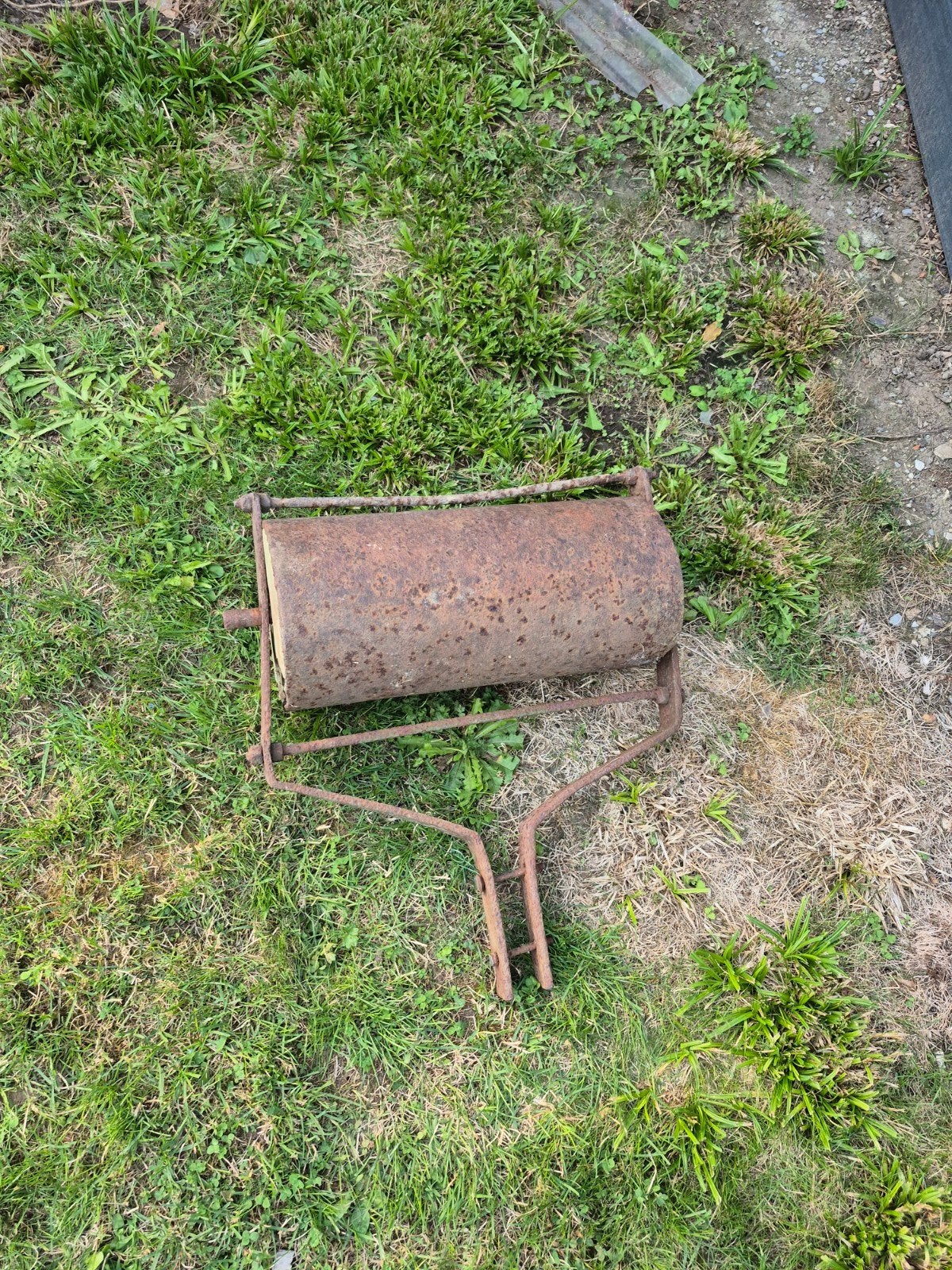 Rouleau de jardin gazon pelouse potager, Enlèvement