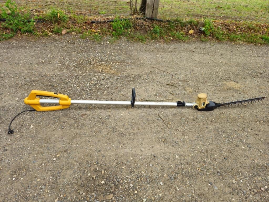 Elektrische telescopische heggenschaar, Jardin & Terrasse, Taille-haies, Utilisé, Électrique, Enlèvement