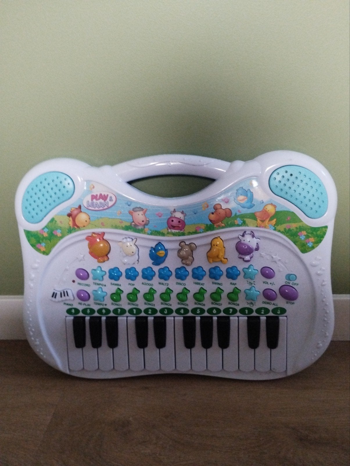 Piano, Ophalen