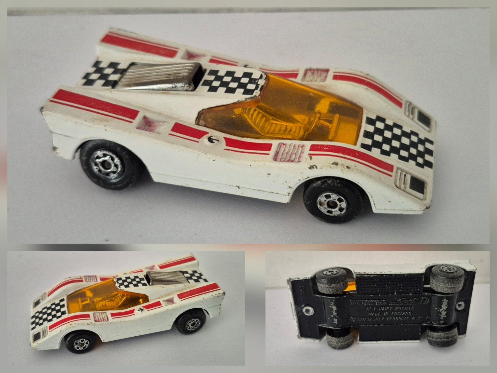 Matchbox SF 7-B 1971 Hairy Hustler, Ophalen of Verzenden, Gebruikt, Auto