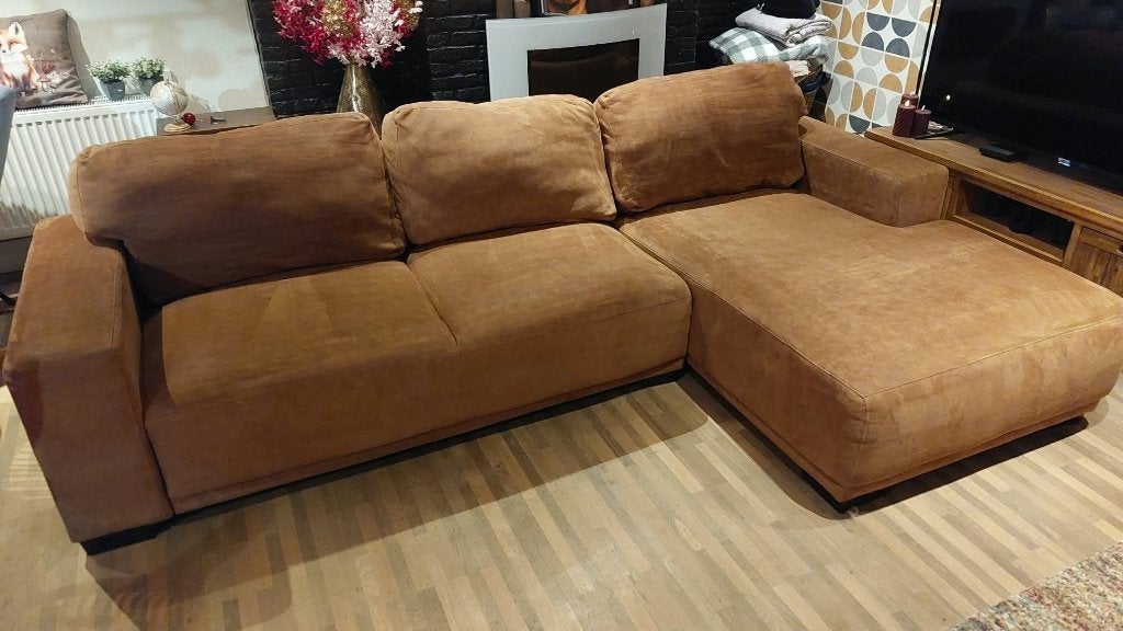 Hoekzetel, Ophalen, 250 tot 300 cm, Gebruikt, 75 tot 100 cm