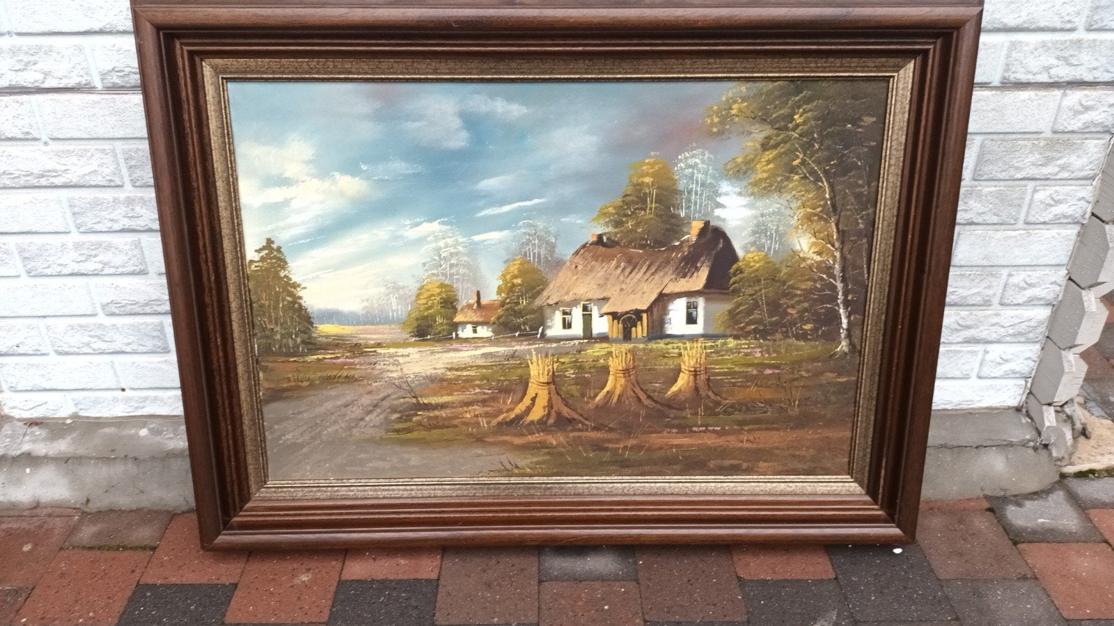 schilderij op doek, Enlèvement, Toile