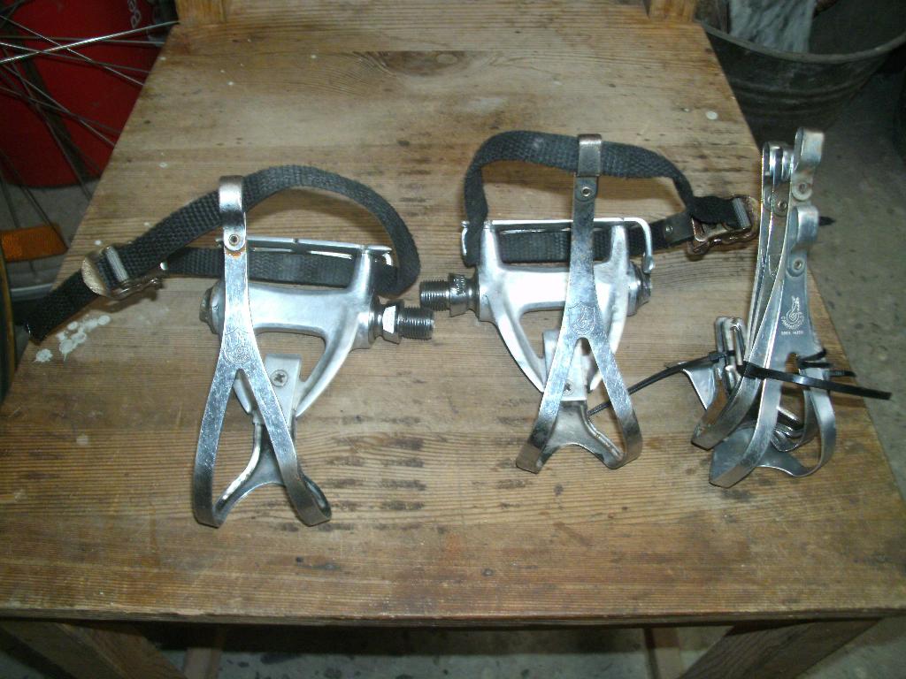 CAMPAGNOLO-PEDALEN, Fietsen en Brommers, Fietsonderdelen, Ophalen of Verzenden, Gebruikt, Titanium