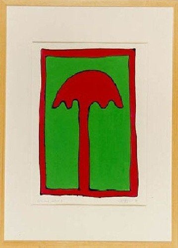 Kunsthandel Gennep - "Form And Colour X", Ophalen of Verzenden, Papier/karton, Gesigneerd, Gemengde techniek