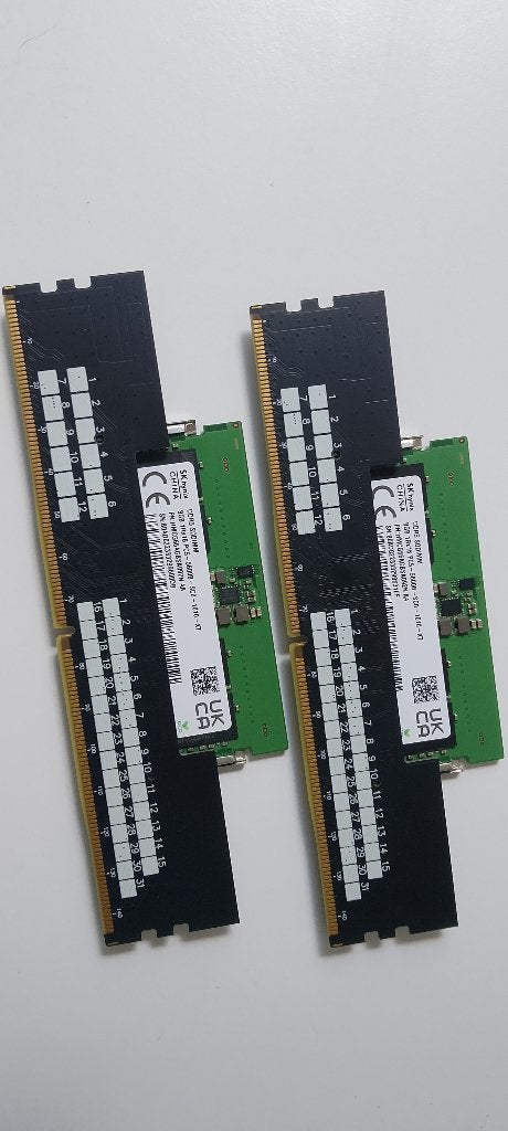 SK HYNIX DDR5 SODIM 2X8GB 16GB 5600B MET DESKTOP ADAPTERS, Informatique & Logiciels, Enlèvement ou Envoi, Utilisé, Desktop, DDR5