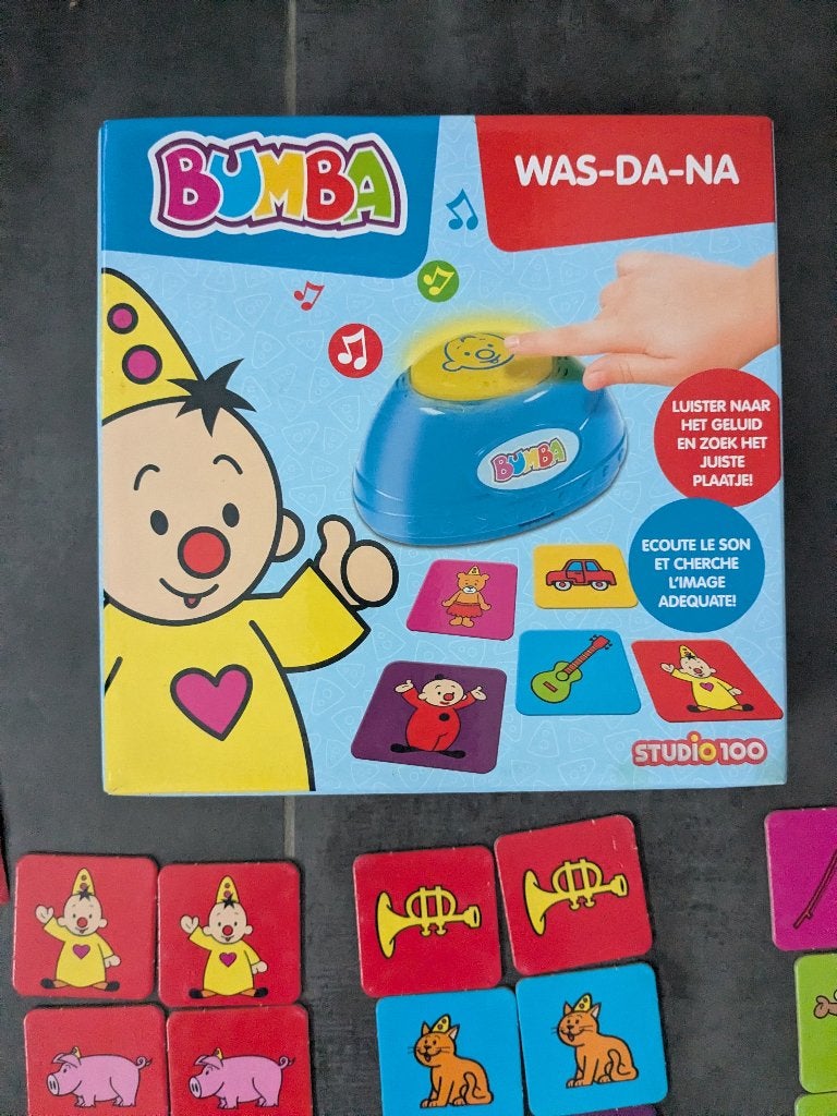 Speelgoed - spel : was-da-na - bumba, Kinderen en Baby's, Ophalen of Verzenden, Gebruikt