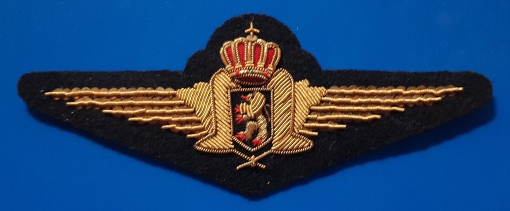 Belgian Air Force Pilot Wing  ( A50 ), Collections, Objets militaires | Général, Enlèvement ou Envoi, Armée de l'air, Ruban, Médaille ou Ailes