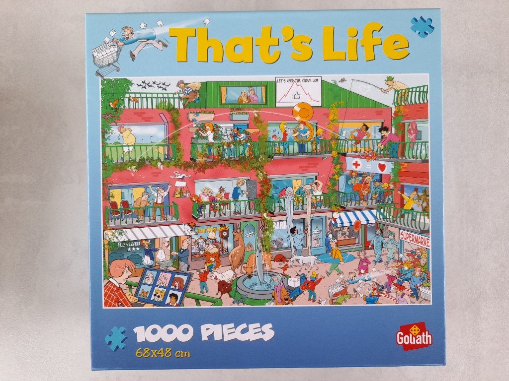 puzzel That's life, Ophalen, 500 t/m 1500 stukjes, Zo goed als nieuw, Legpuzzel
