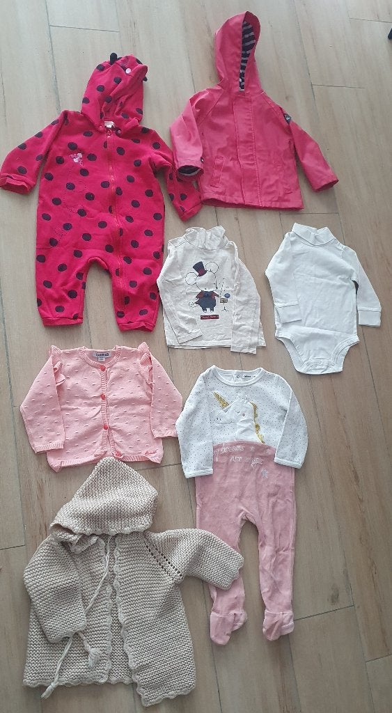 Lot fille 12-18 mois, 80 cm, Enlèvement ou Envoi, Fille