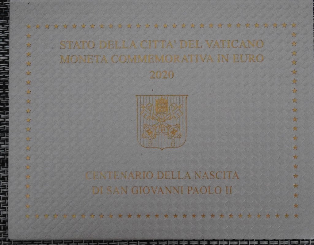 Vatican 2 euros Jean-Paul II 2020 BU, Enlèvement ou Envoi, Vatican, 2 euros
