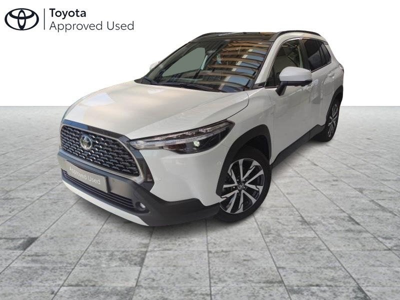 Toyota Corolla Cross Premium, Auto's, Euro 6, Wit, 5 deurs, Hybride Elektrisch/Benzine