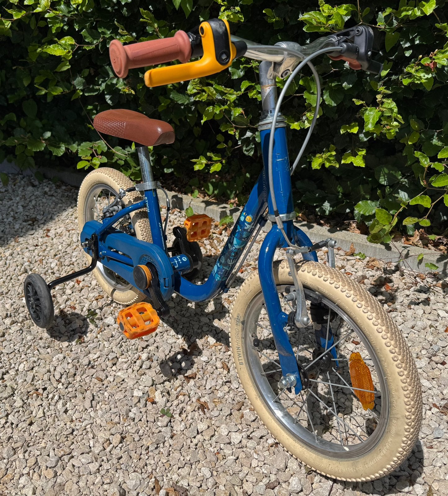 Vélo enfant BTWIN 14 pouces 2-en-1 Draisienne & vélo, Enlèvement, Comme neuf