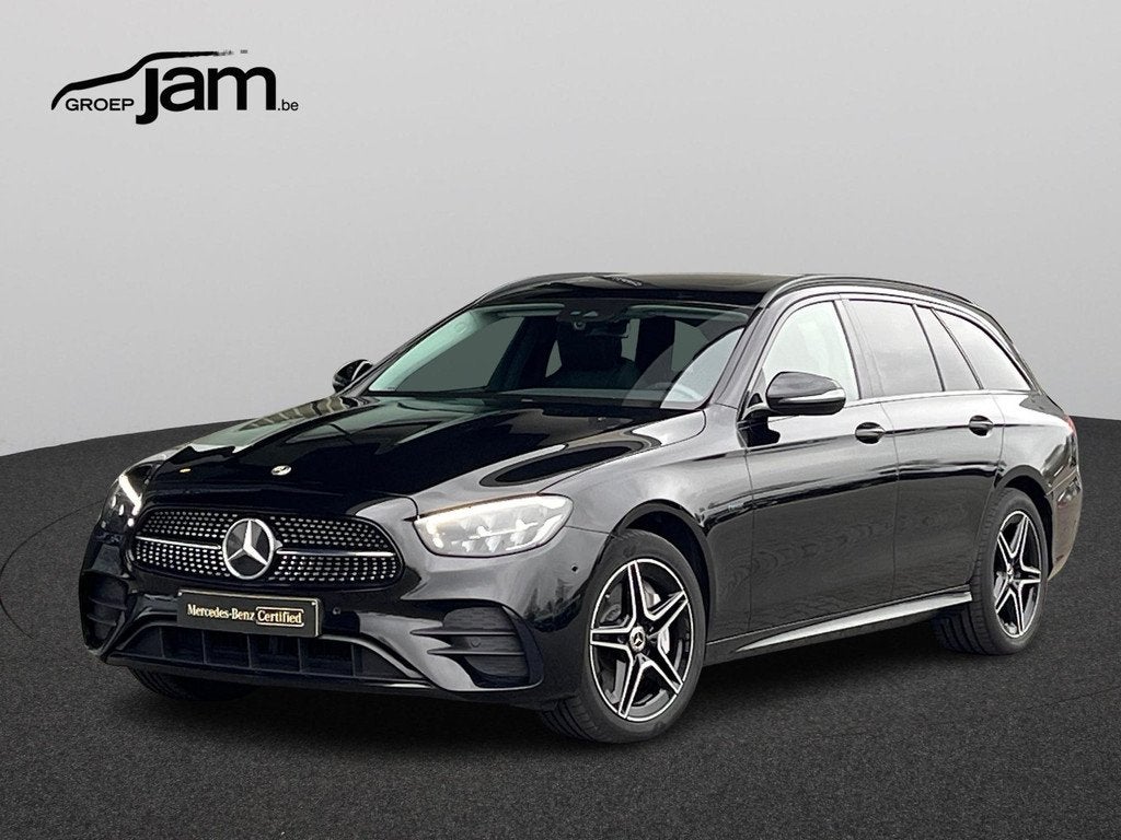 Mercedes-Benz E-klasse Estate 300 e T AMG/Schuifdak, Auto's, Mercedes-Benz, Automaat, Gebruikt, 4 cilinders, Zwart