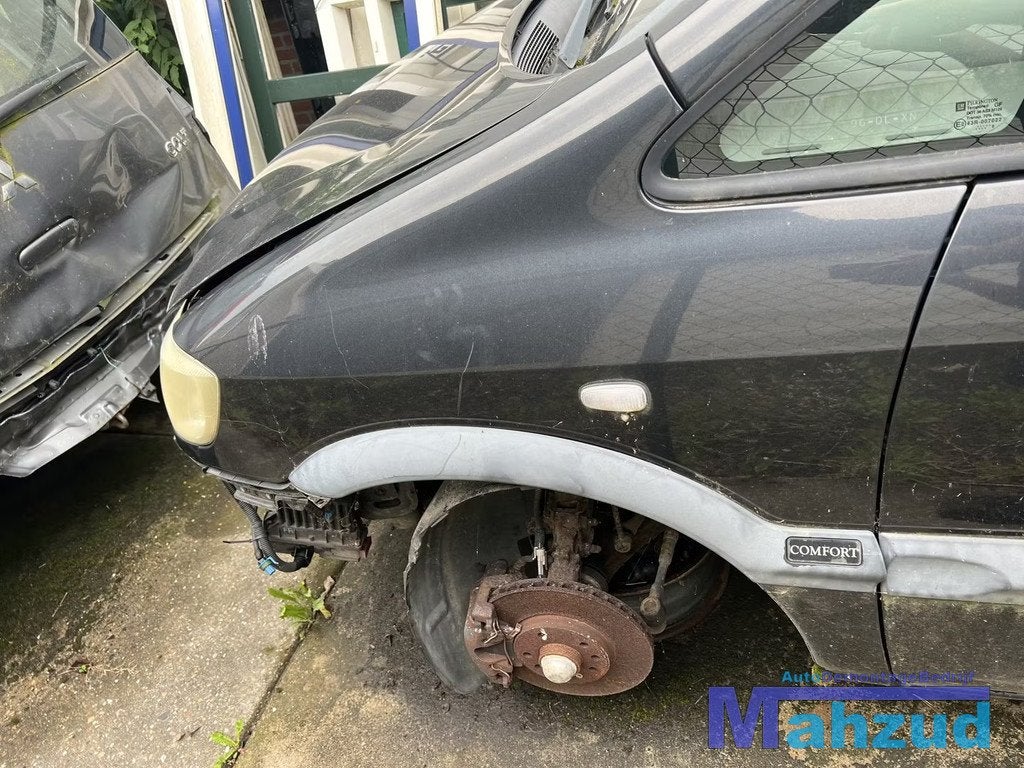 OPEL ZAFIRA A Zwart Z298 Links voorscherm scherm 1999-2005, Auto-onderdelen, Carrosserie, Opel, Voor, Links, Gebruikt