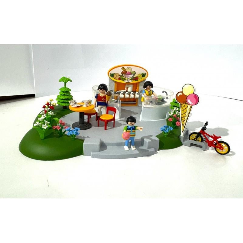 Playmobil 4134 ijssalon zonder doos wel met boekje, Ophalen, Complete set
