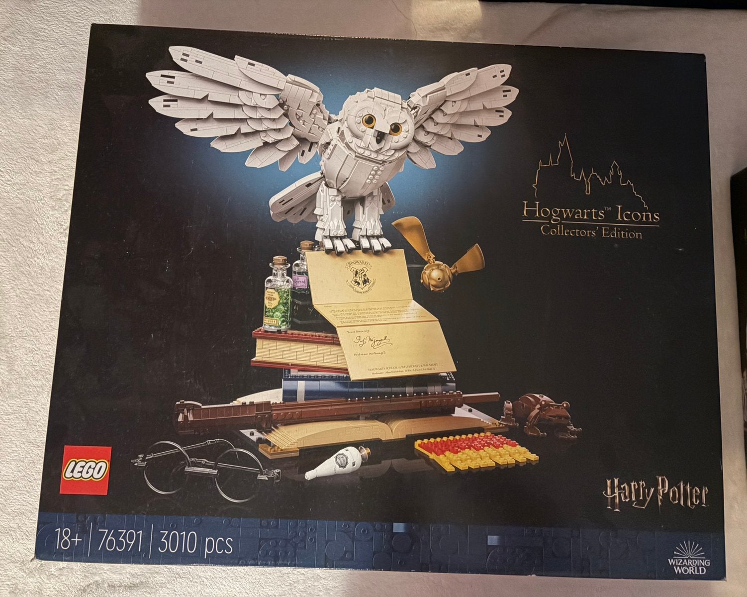 LEGO Harry Potter — Icons de Poudlard (Discontinué), Neuf, Enlèvement ou Envoi, Ensemble complet, Harry Potter