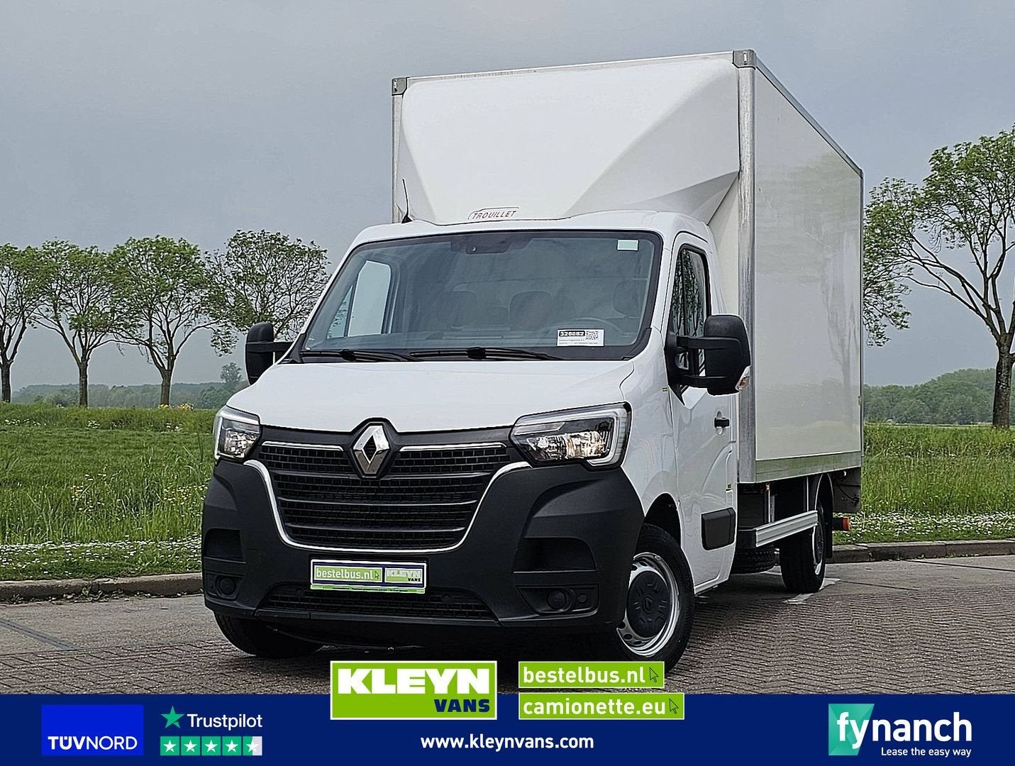 Renault MASTER 2.3 Bakwagen Laadklep!, Auto's, Bestelwagens en Lichte vracht, Renault, Wit, Bedrijf, Te koop