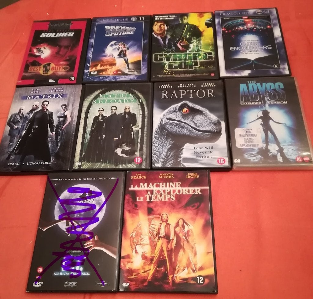 Dvd science fiction, Enlèvement ou Envoi, Comme neuf, Science-Fiction
