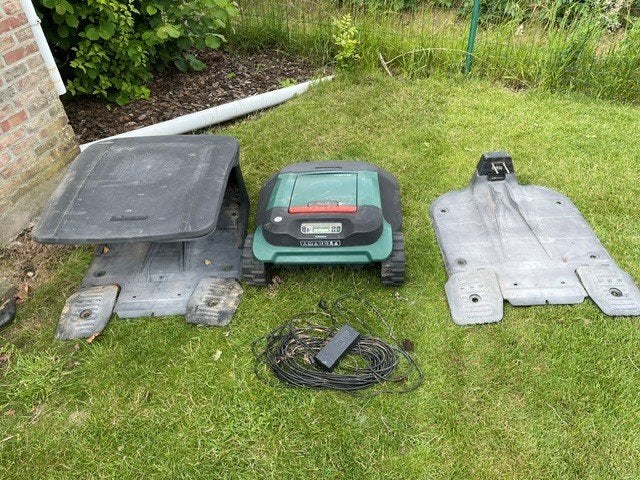 ROBOMOW 652PRO, Tuin en Terras, Robotmaaiers, Gebruikt, Meer dan 25 cm, Met regensensor, Bestuurbaar via app, Ophalen