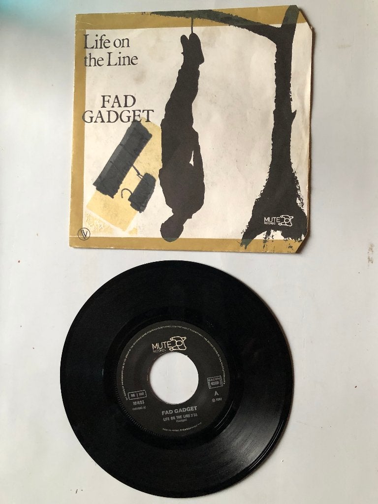 Fad Gadget : life on the line ( 1982), Verzenden, 7 inch
