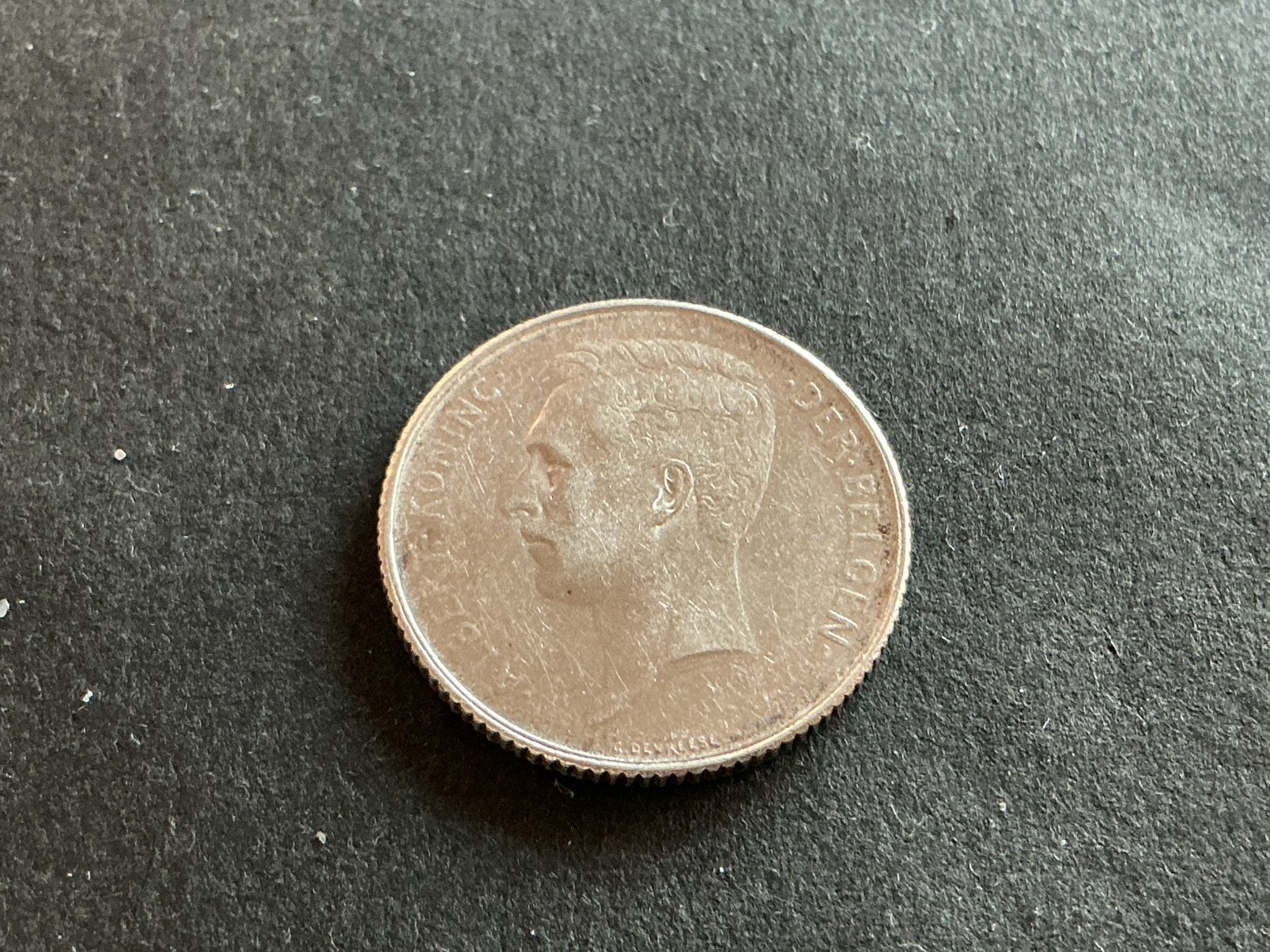 België 1 Frank 1914 Vlaams zilver, Ophalen of Verzenden, Zilver