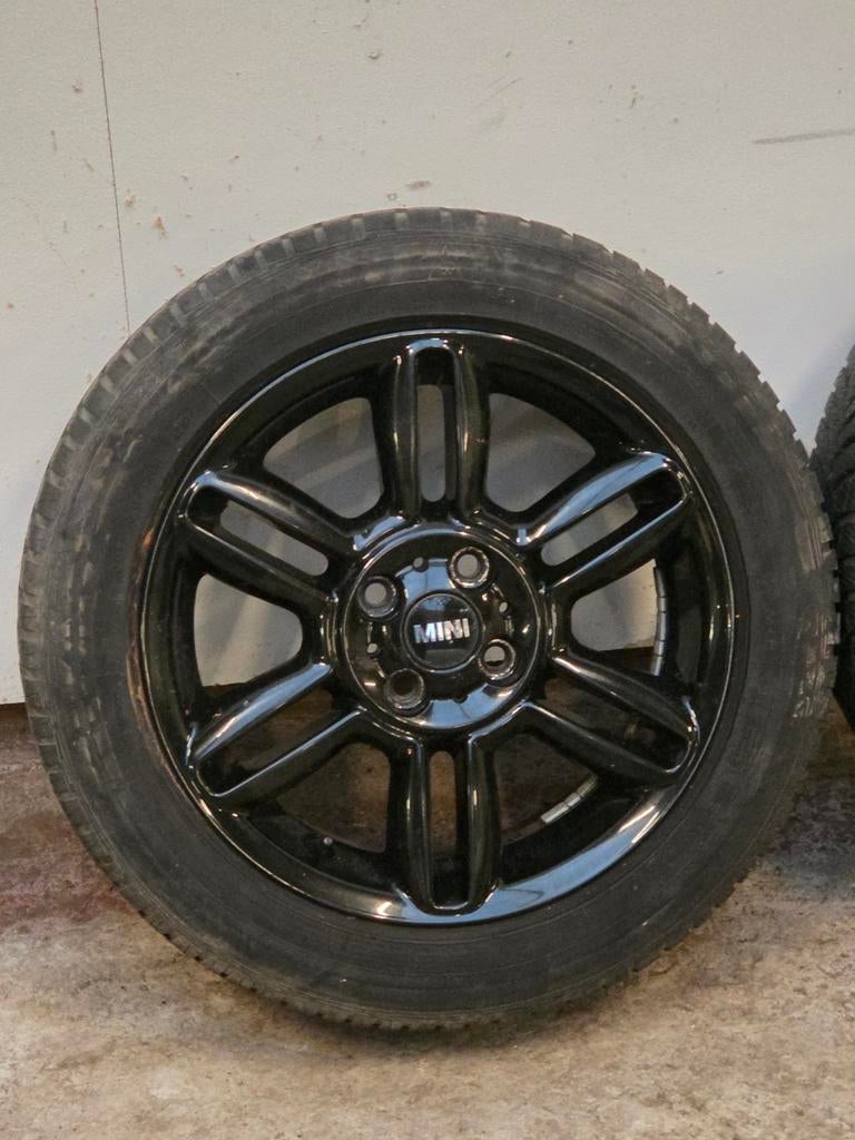 Roues Mini Cooper Original avec pneus 195/55R16, Enlèvement, Pneu(s)