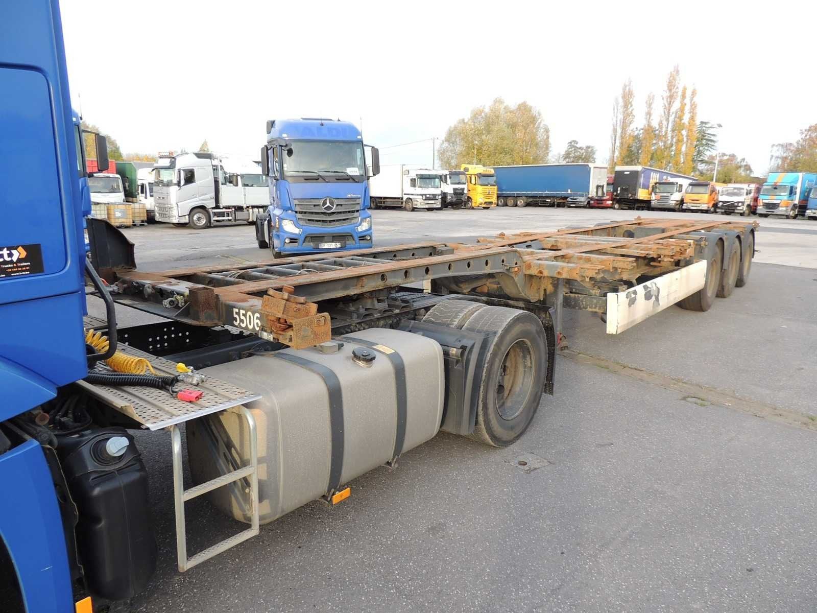 KRONE - 2008 - CHÂSSIS DE CONTENEUR DE 45' HIGH CUBE - Semi, Autos, Achat, Entreprise, Autres carburants, Remorques et Semi-remorques