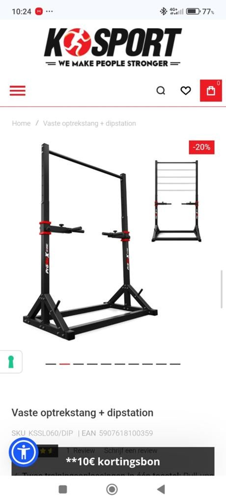 Chaise romaine tractions dips k sport