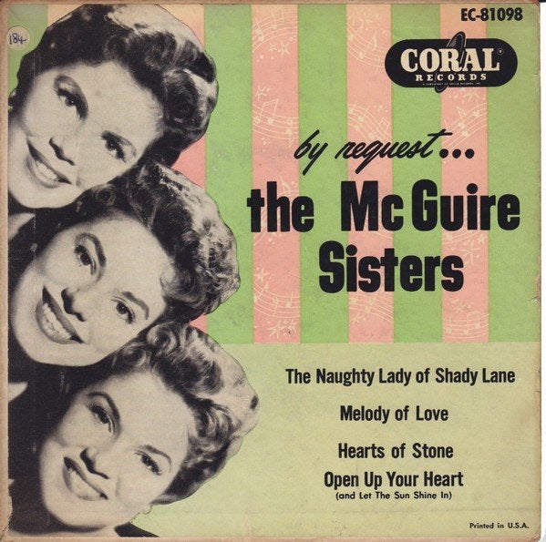 the mc guire sisters, Ophalen of Verzenden