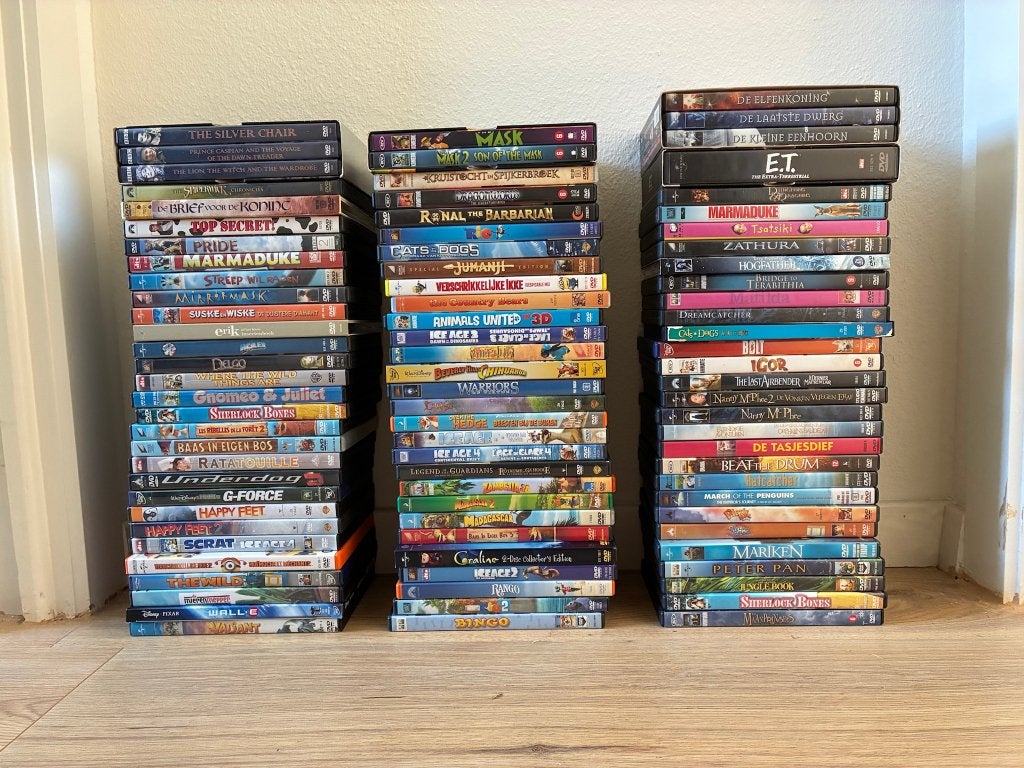 Partij Disney DvD's, Cd's en Dvd's, Ophalen, Zo goed als nieuw