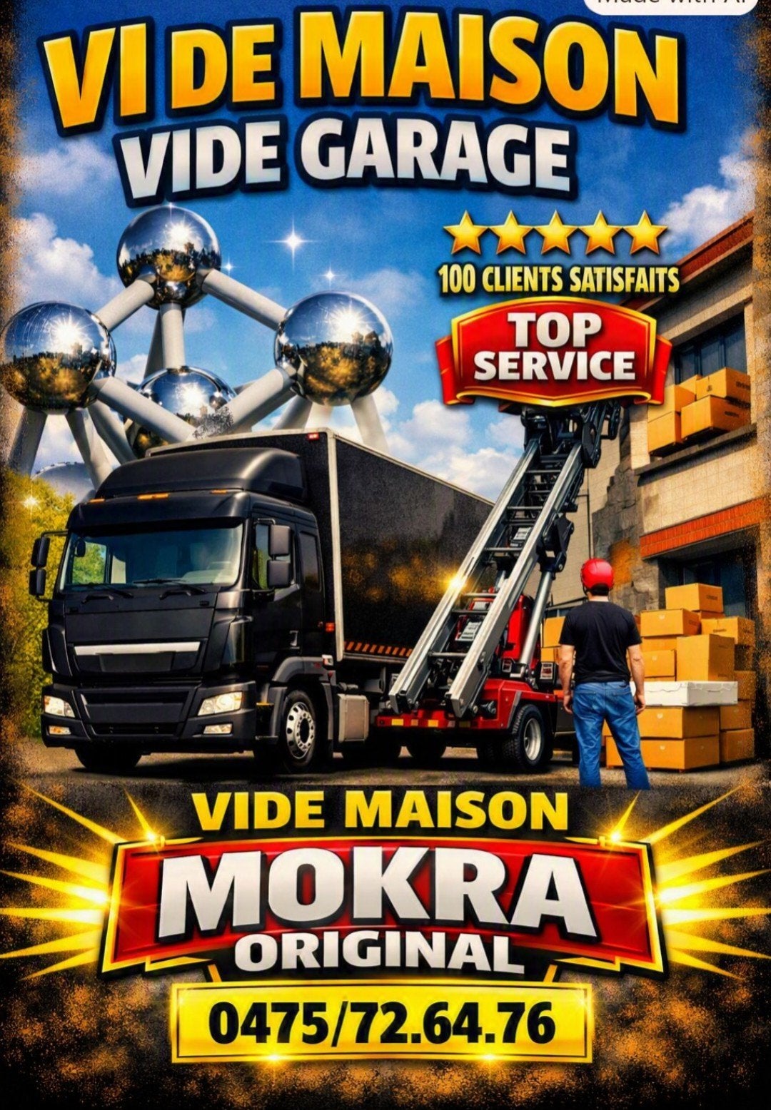 LEEG HUIS OF GARAGE MOKRA