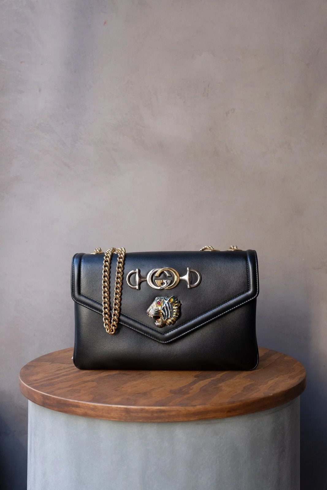 Gucci Rajah bag black leather, Autres marques, Cuir, Comme neuf, Enlèvement