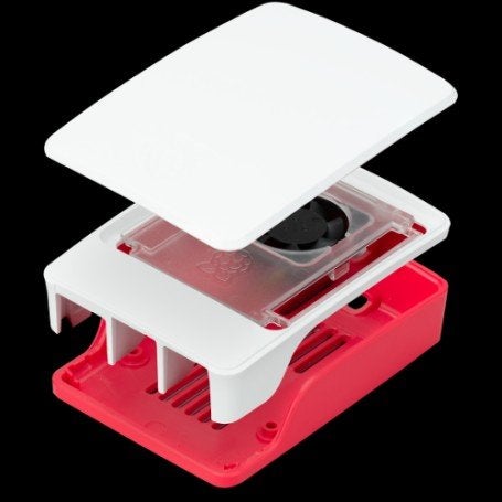 Officiële behuizing voor Raspberry Pi 5, Computers en Software, Ophalen of Verzenden, Gebruikt