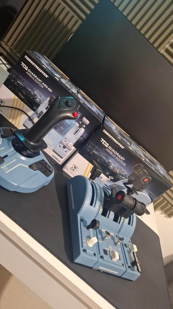 THRUSTMASTER TCA AIRBUS QUADRANT + JOYSTICK, Enlèvement