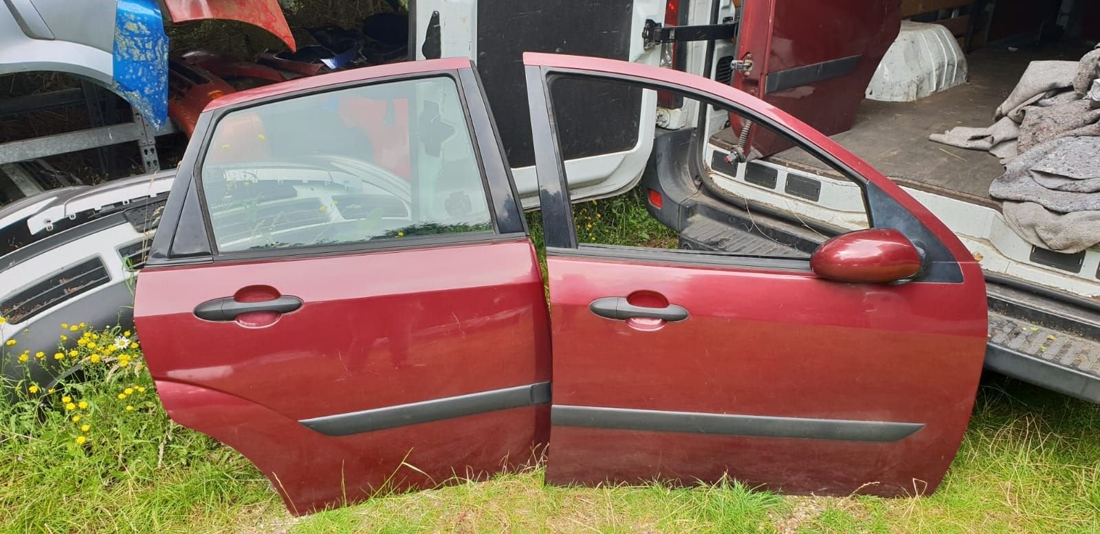 FORD FOCUS HB  MK1  PORTIEREN RV+RA BJ 98 TOT 2005, -, Utilisé, Porte, -