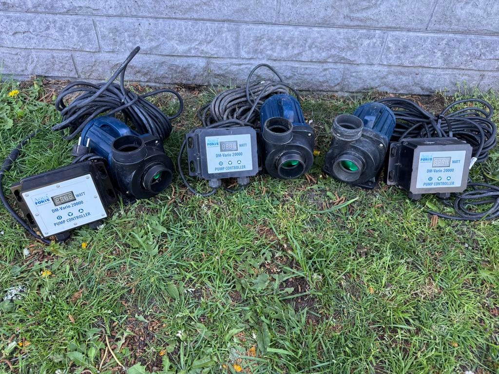 Pompe bassin Aquaforte vario dm 20000 réglable et économique, Jardin & Terrasse, Accessoires pour étangs, Enlèvement ou Envoi