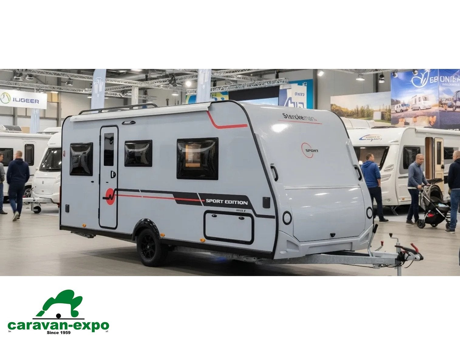 STERCKEMAN 492 LJ SPORT EDITION, Caravans en Kamperen, Sterckeman, Bedrijf, 5 tot 6 meter, Tot en met 4