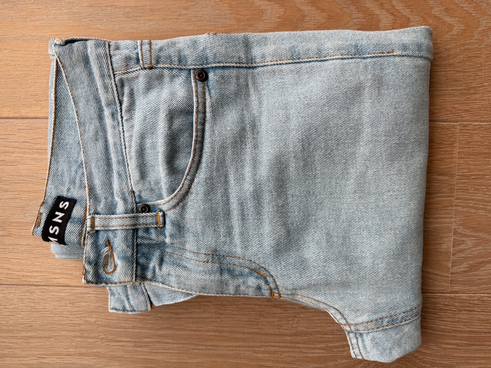 Lichtblauwe Jeans NNSNS - Nessy 24/30 - prima staat, Enlèvement ou Envoi, Comme neuf