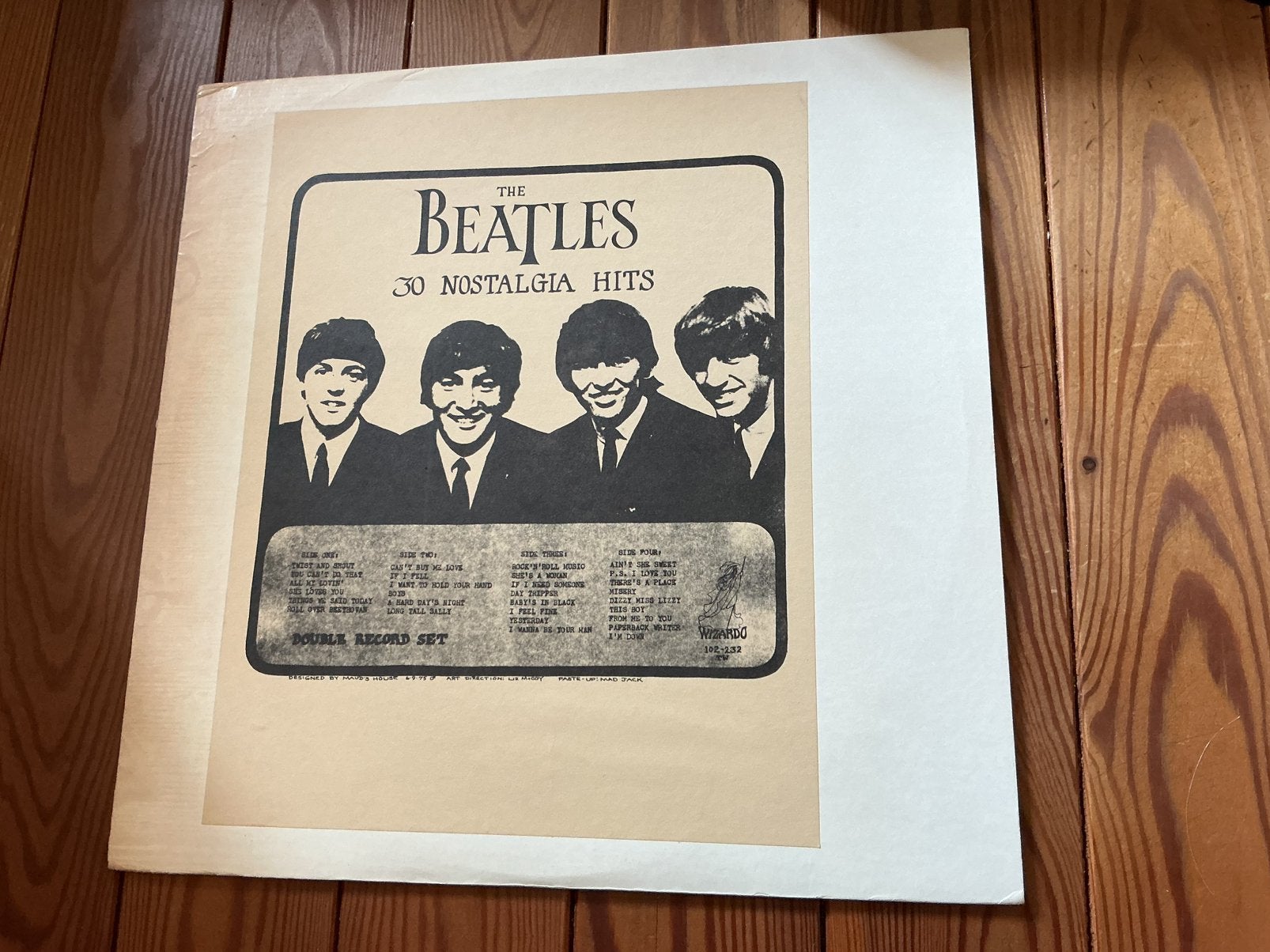 LP x 2 - The Beatles - 30 tubes nostalgiques, Enlèvement ou Envoi, LP