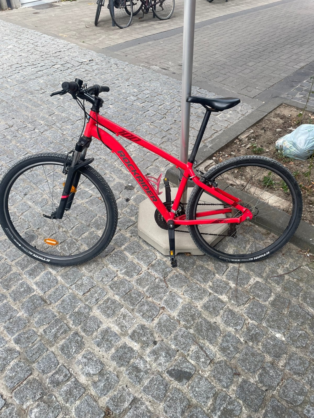 Rockrider unisex  mountain bike, Vélos & Vélomoteurs, Autres marques, Enlèvement, Utilisé, VTT tout suspendu