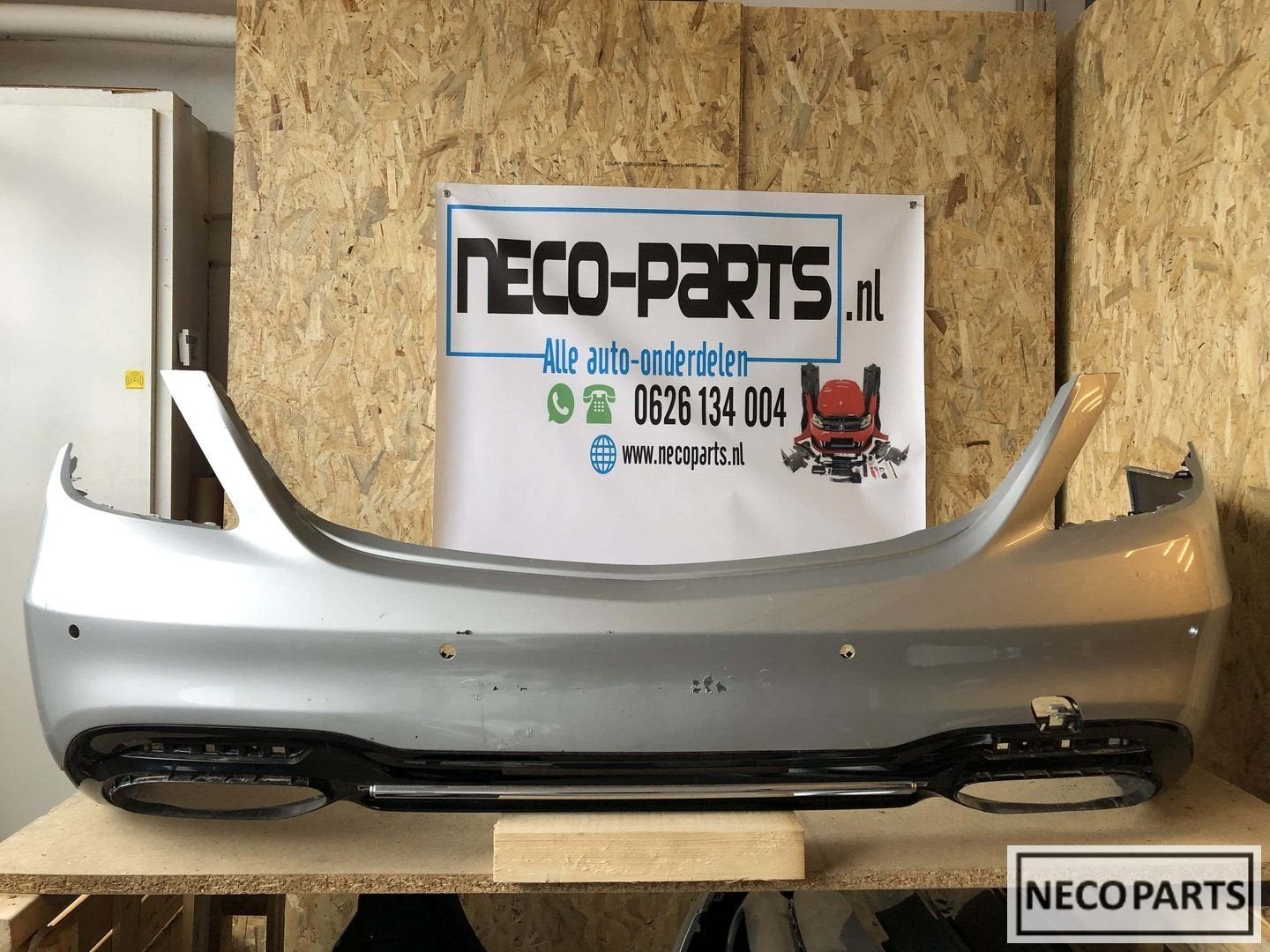 W222 Amg bumper achterbumper A2228851901, Ophalen, Gebruikt, -, Achter
