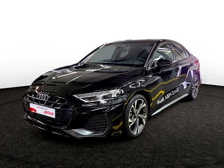 Audi A3 Sedan 30 TFSI Sport Edition, Auto's, Zwart, https://public.car-pass.be/vhr/a2714b87-133e-4cca-9ea0-1f3a1983ee44, 128 g/km
