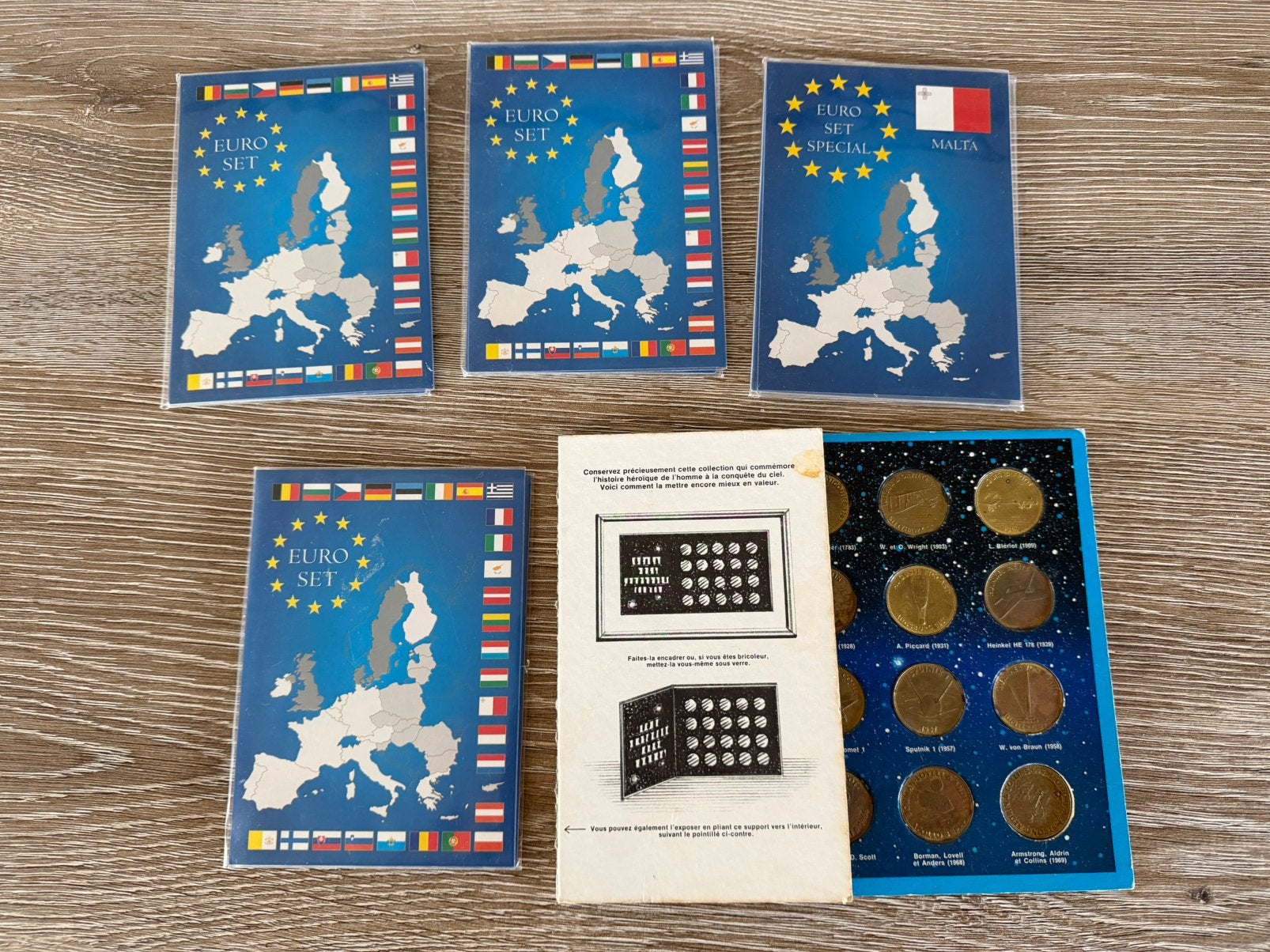 Collection pièces aviation ️ & coffrets EURO SET, Ophalen of Verzenden, Munten