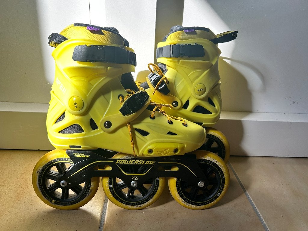 Patins à roues alignées Powerslide Megacruiser taille 42, Sports & Fitness, Patins à roulettes alignées, Femmes, Enlèvement, Utilisé