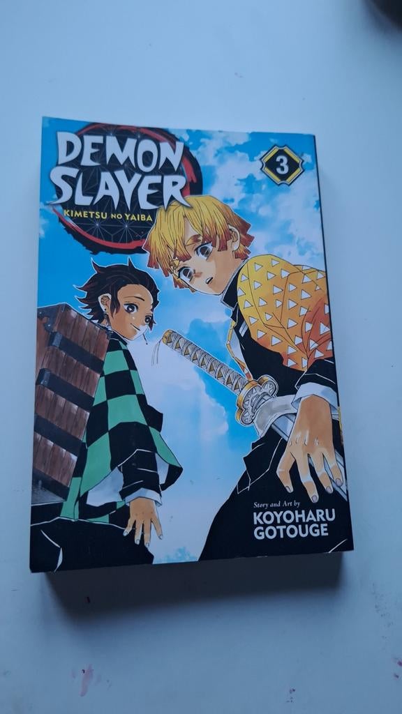 Demon Slayer, vol. 3 Engels, Ophalen of Verzenden, Zo goed als nieuw